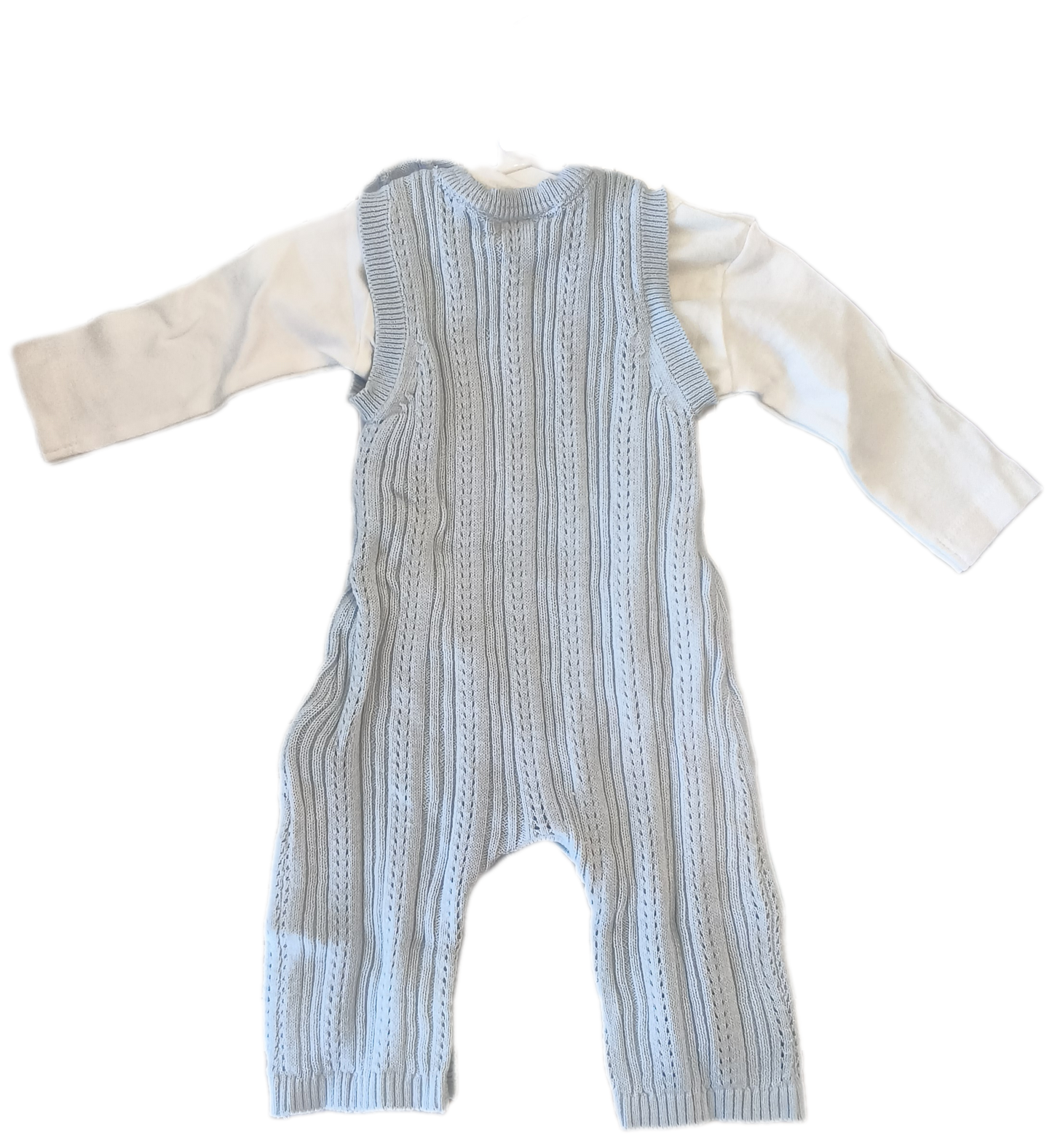 Blue Knitted Jumper- Fixoni