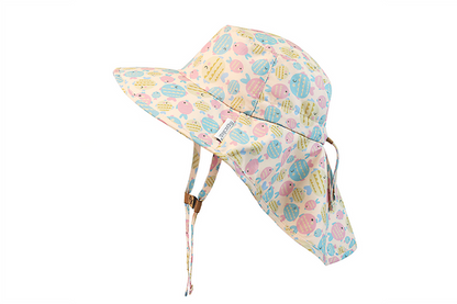 Flapjackkids UPF50+ Baby-Toddler Cape Sun Hat