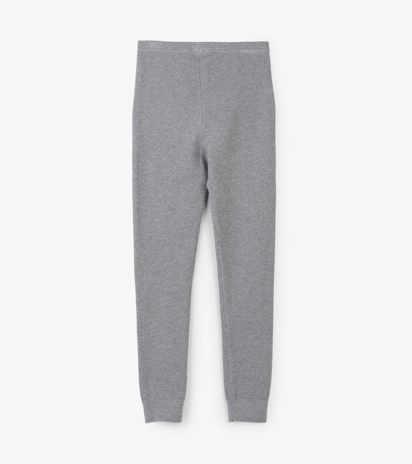 Hatley: Silver Shimmer Cable Knit Leggings
