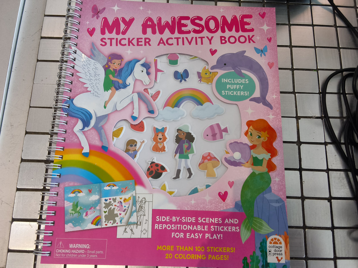 My Awesome Sticker Activity Book: