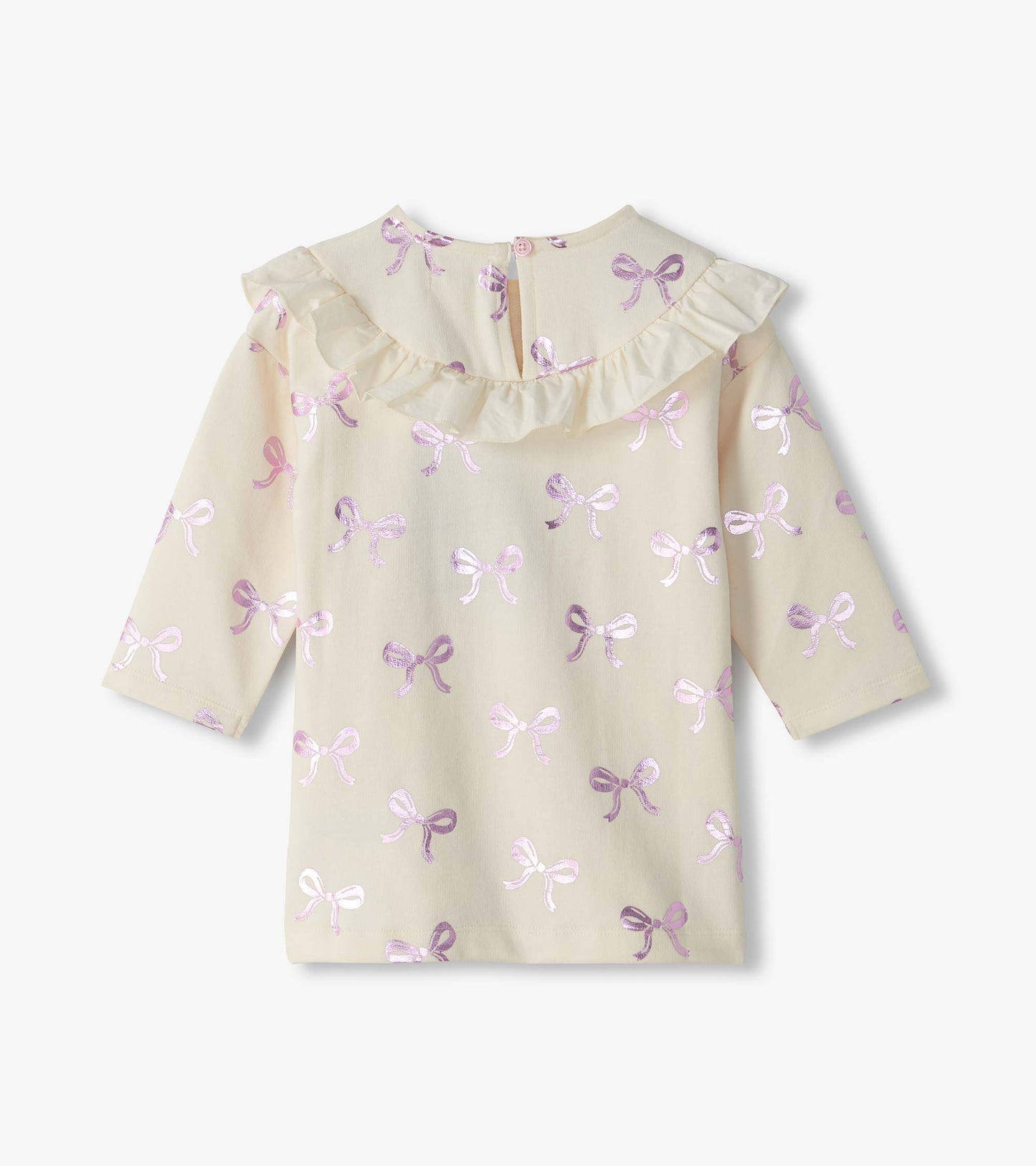 Hatley: Foil Bows Ruffle Dress