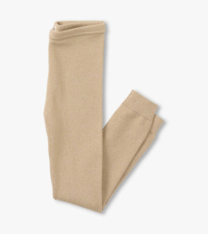 Hatley: Gold Glitter Tights