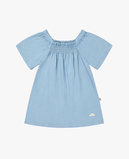 Petite Revery Chambray denim dress