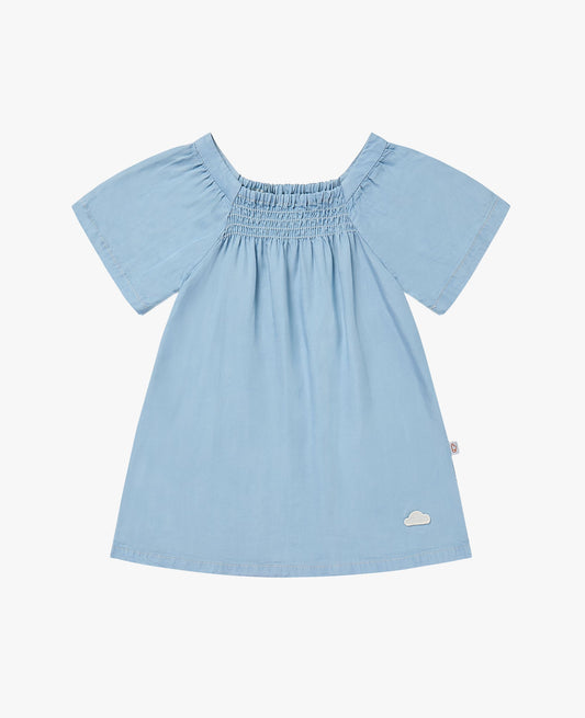 Petite Revery Chambray denim dress