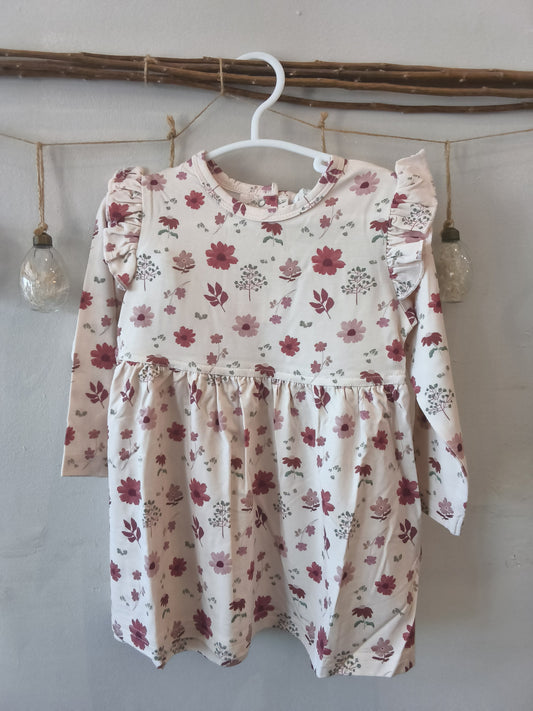Coccoli: Floral On Rosewater Dress