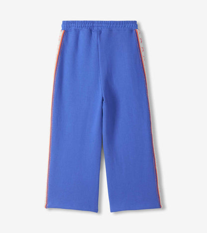 Hatley: Dazzling Blue Wide Leg Track Pants