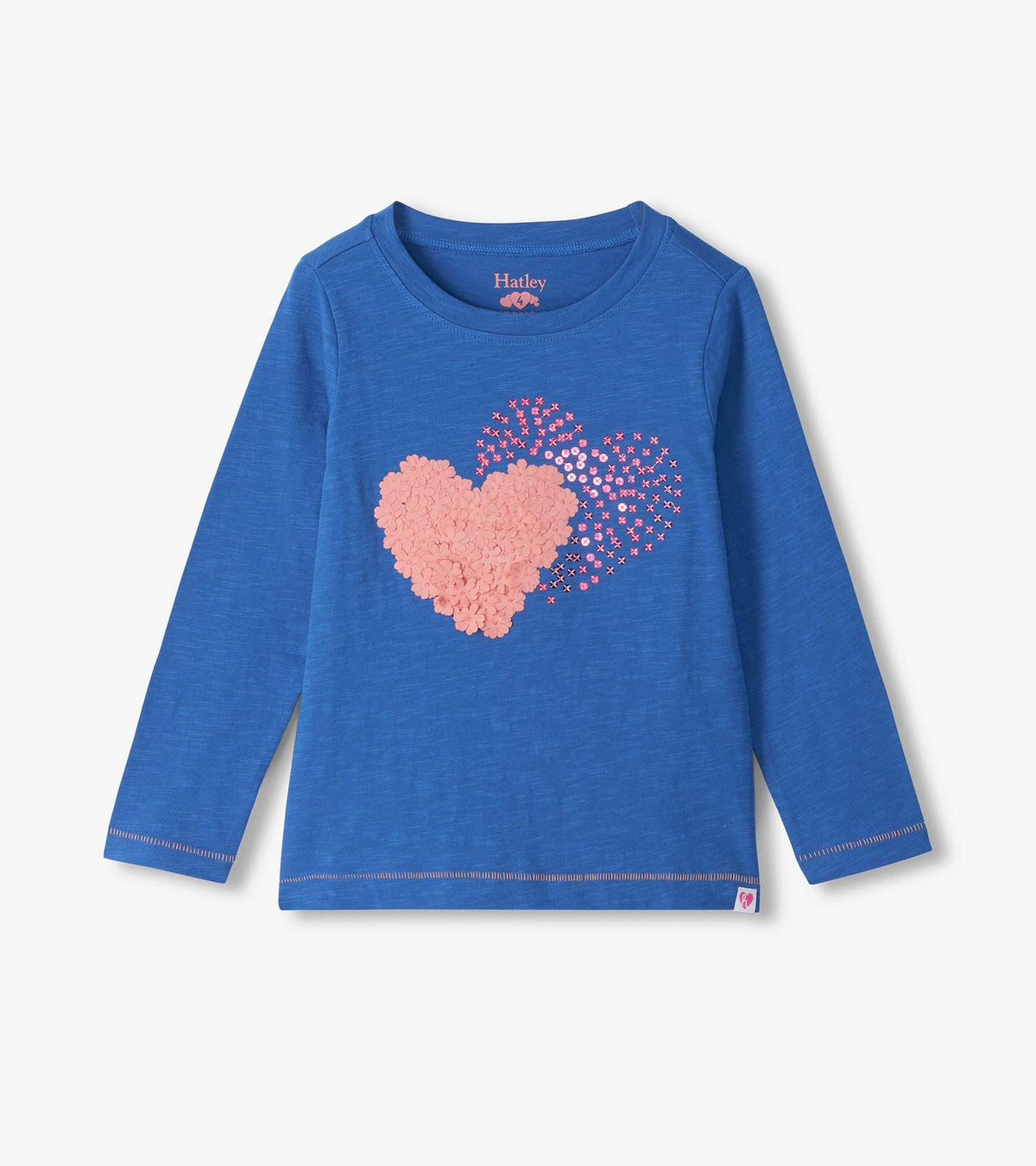 Hatley: Double Hearts Long Sleeve Graphic Tee