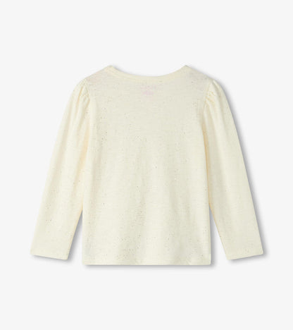Silver Hot Melt Puff Tee Shirt- Hatley