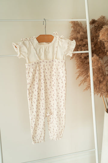 Flower 2pcs Jumpsuit - Fixoni