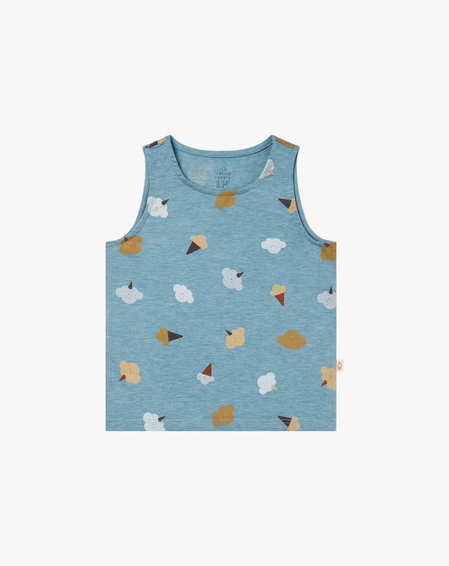 Cloudy Cotton Candy Tank Top- Pettie Revery