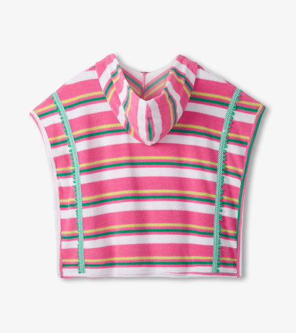 Candy Stripes Hooded Beach Cover Up- Hatley