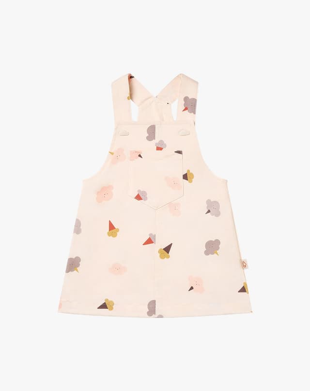 Dessert Sky Overall Dress- Pettie Revery