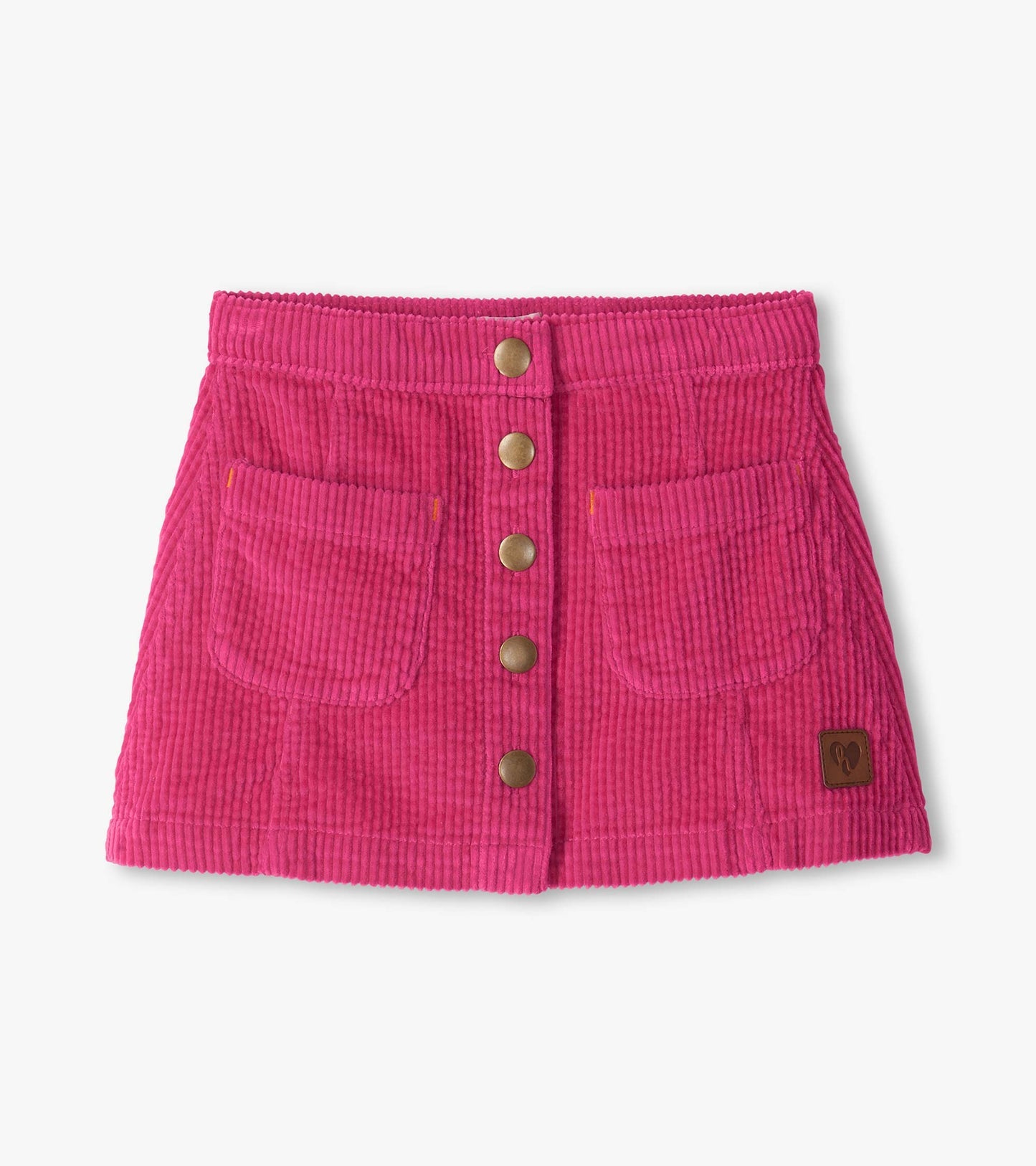 Hatley: Pink A-Line Corduroy Skirt
