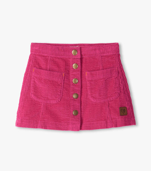 Hatley: Pink A-Line Corduroy Skirt