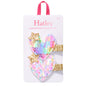 Colourful Heart Hair Clips- Hatley