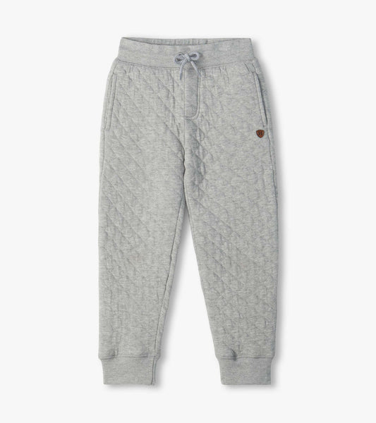 Hatley: Athletic Grey Quilted Jogger