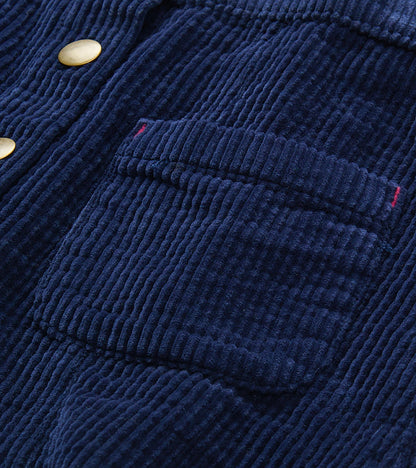 Hatley: Patriot Blue A-Line Corduroy Skirt