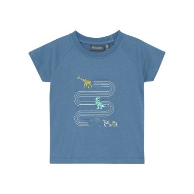 Come Along With Me Light Blue Tee- Colour Kids