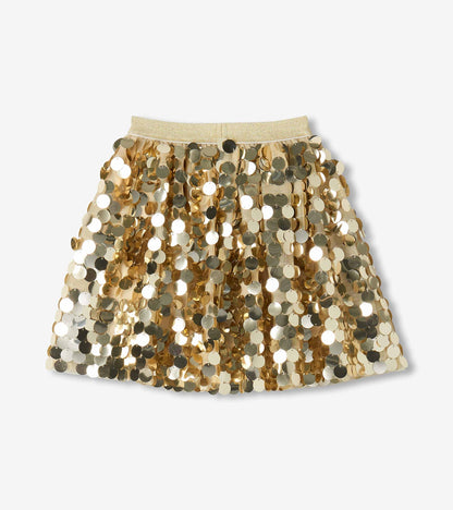 Hatley: Gold Sequin Skirt