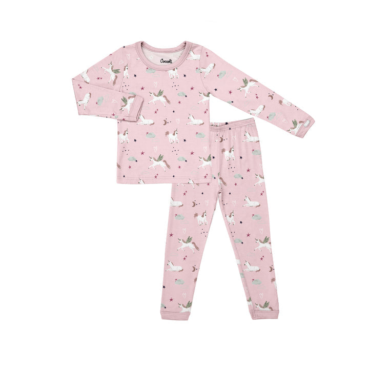Coccoli: Unicorns On Light Pink Pyjamas
