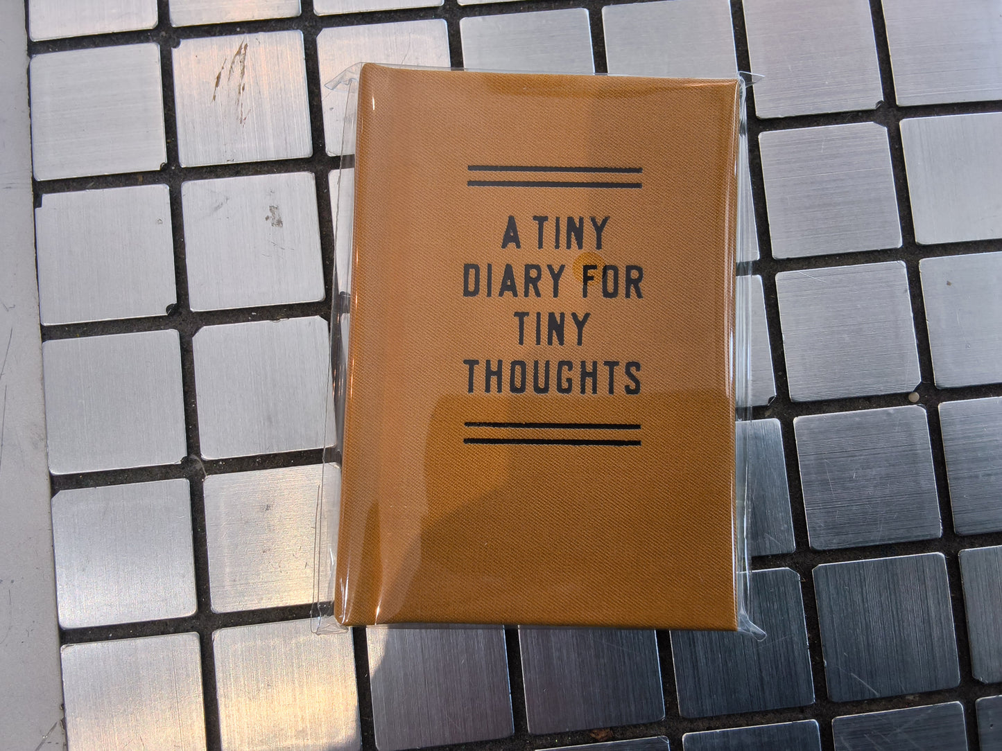 A Tiny Diary For Tiny Thoughts: Mini Notebook