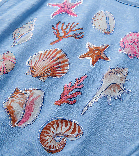Sea Shell Graphic Tee- Hatley