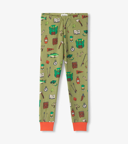Hatley: Outdoor Explore Cotton Rib Pajama Set