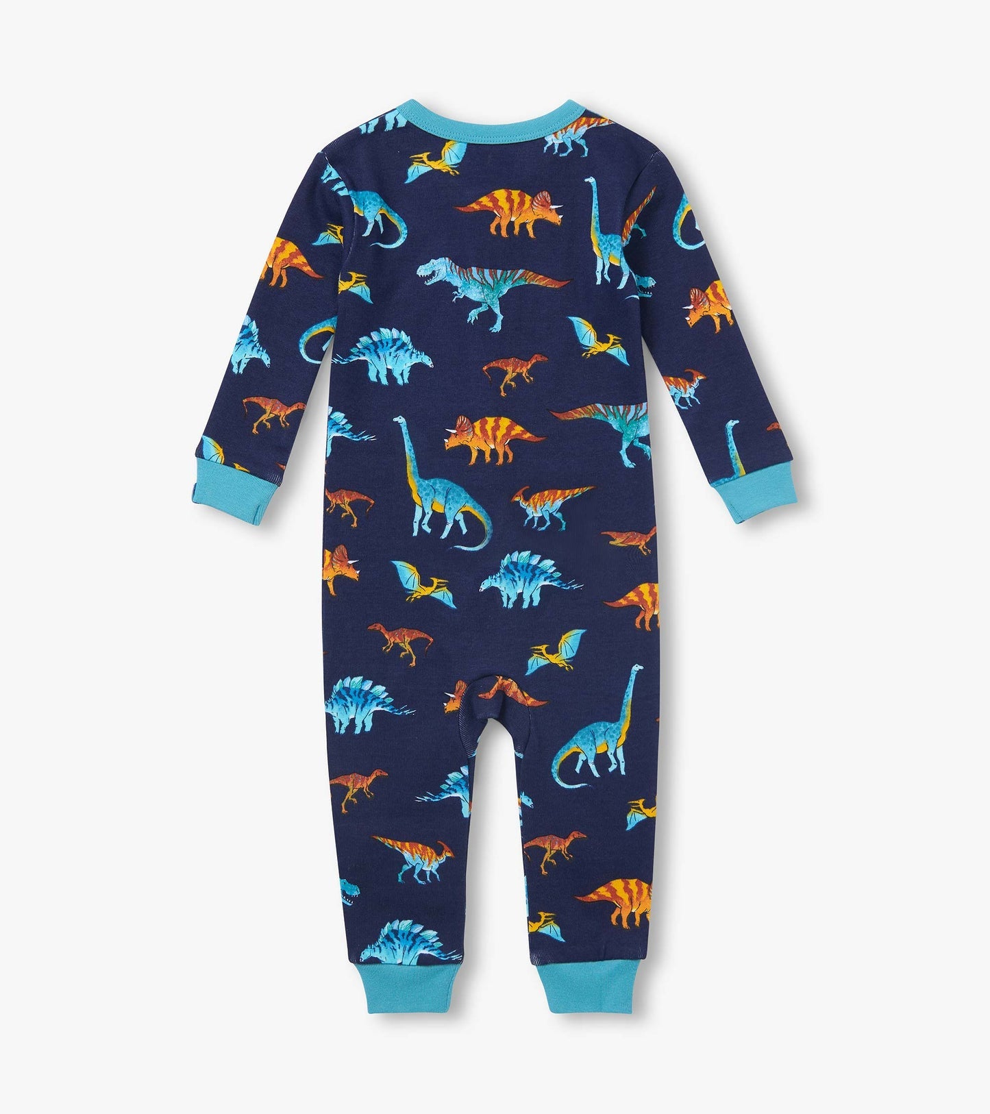 Hatley: Colourful Dinos Cotton Rib Coverall