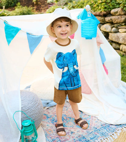 Elephant Tee and Short Set