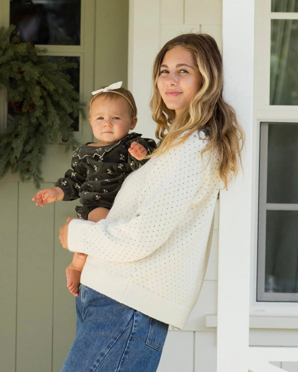 Freya Romper || Blossom Embroidery