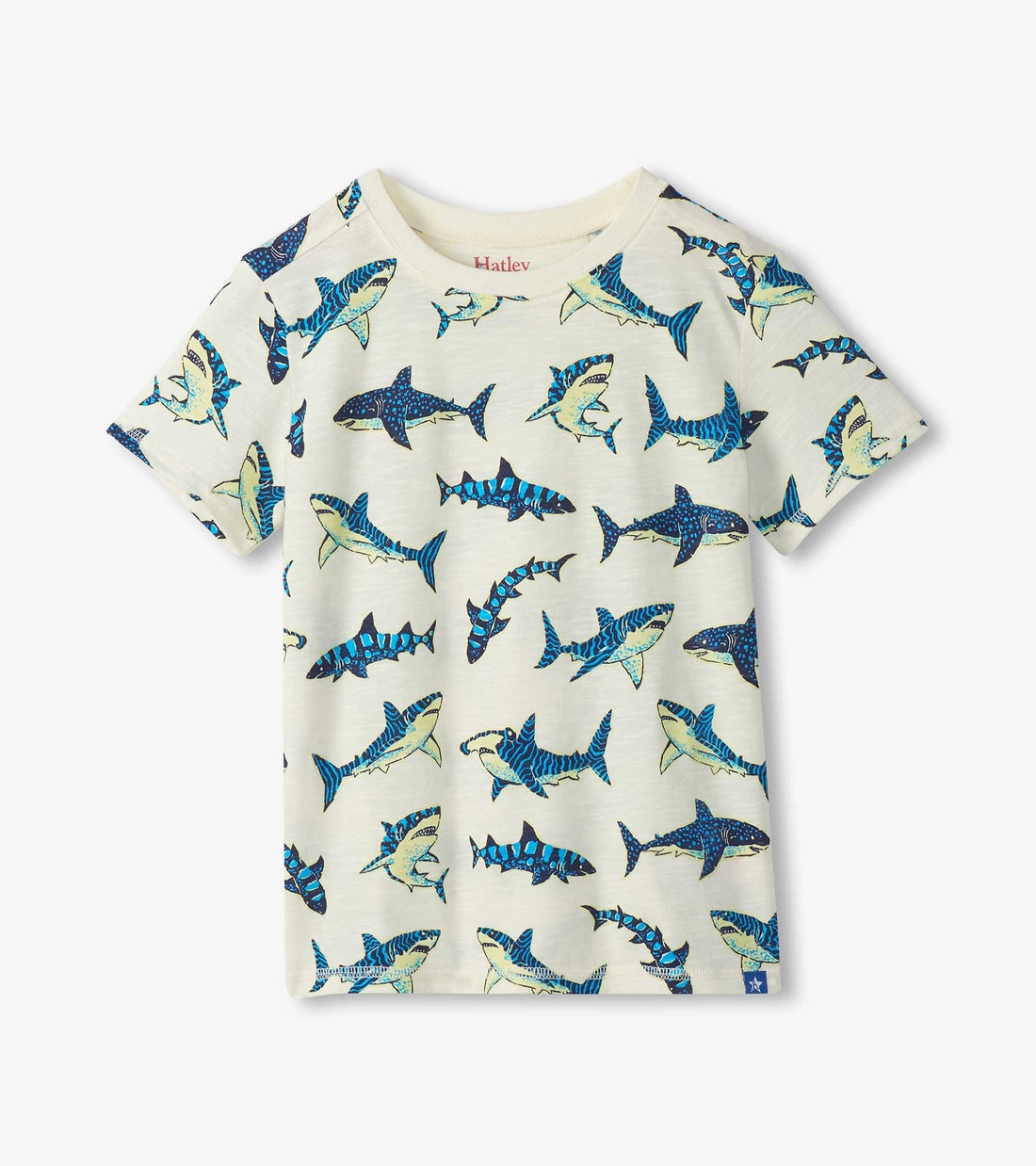 Glow in the Dark Sharks Graphic Tee- Hatley