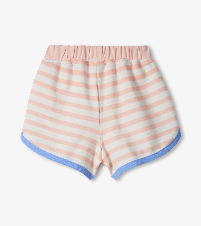 Elephant Eyelet Trim Tee and Short Set- Hatley