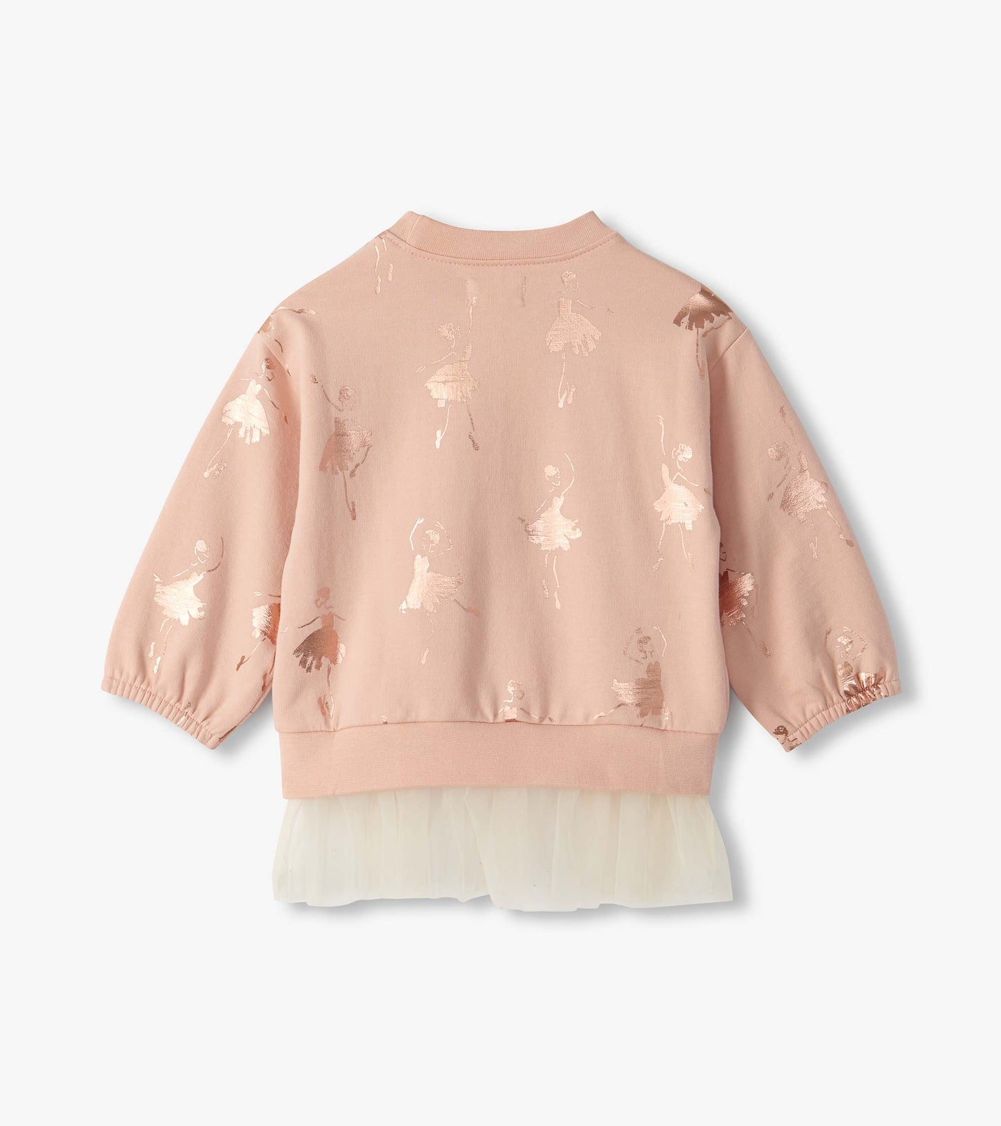 Hatley: Foil Ballerinas Mix Media Top