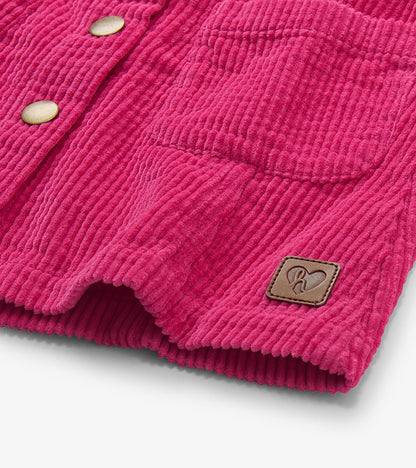 Hatley: Pink A-Line Corduroy Skirt
