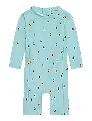 Sailboat Full Body Rashgauard- Colour Kids