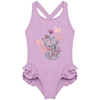 Lavender Mist Swim Suit- Colour Kids