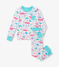 Painted Sealife Bamboo Pajama Set- Hatley