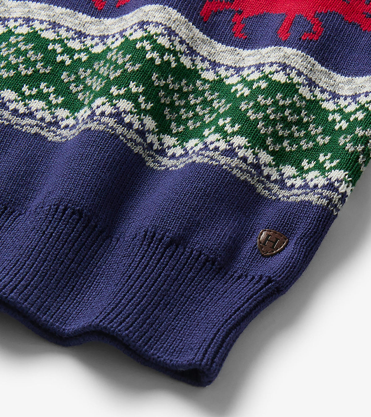 Hatley: Holiday Fair Isle Crew Neck Sweater
