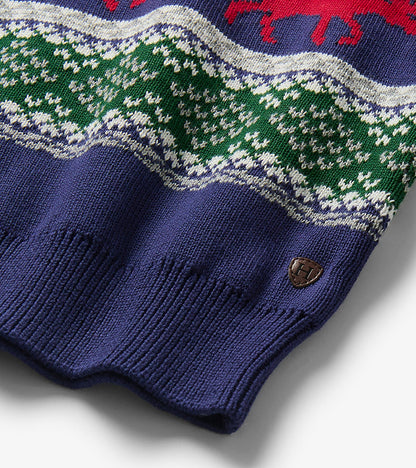 Hatley: Holiday Fair Isle Crew Neck Sweater