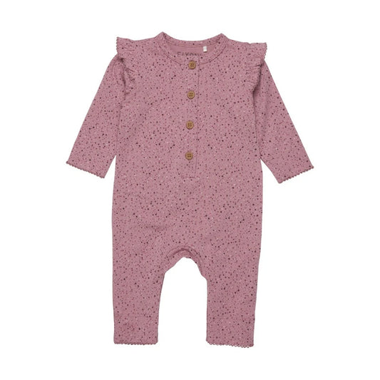 Pink LS Jumpsuit- Fixoni