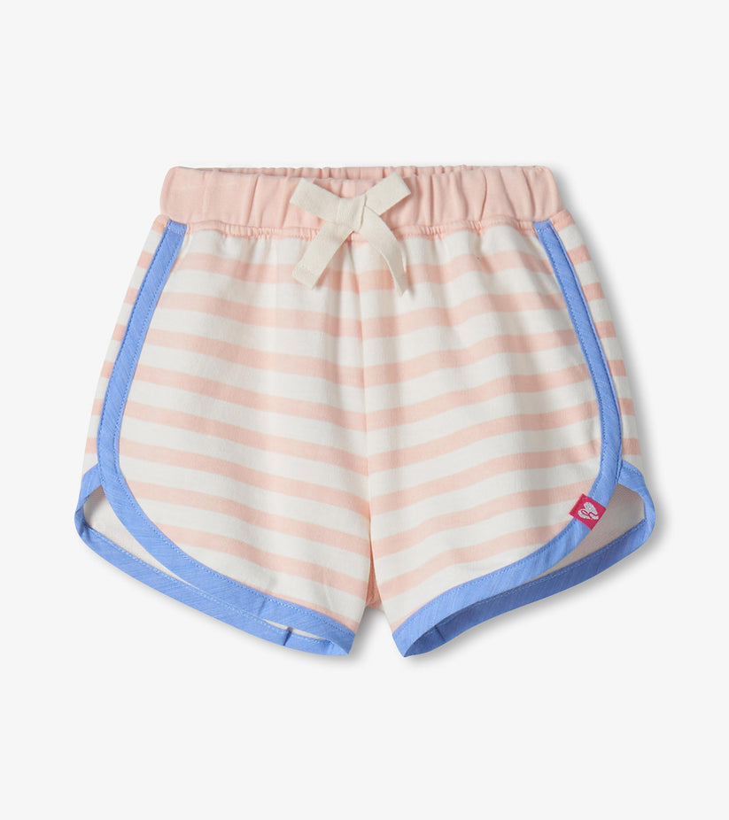 Elephant Eyelet Trim Tee and Short Set- Hatley