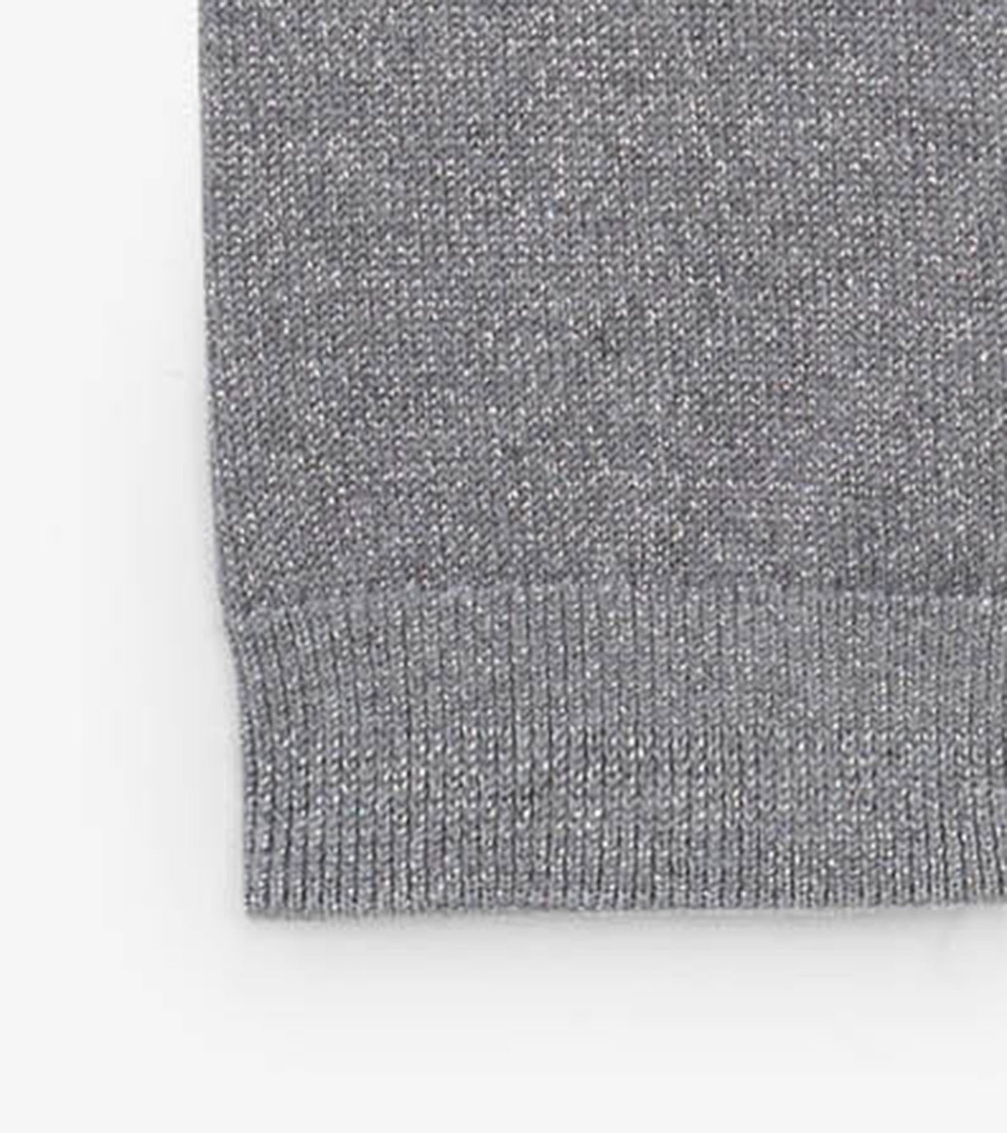 Hatley: Silver Glitter Cable Knit Baby Leggings