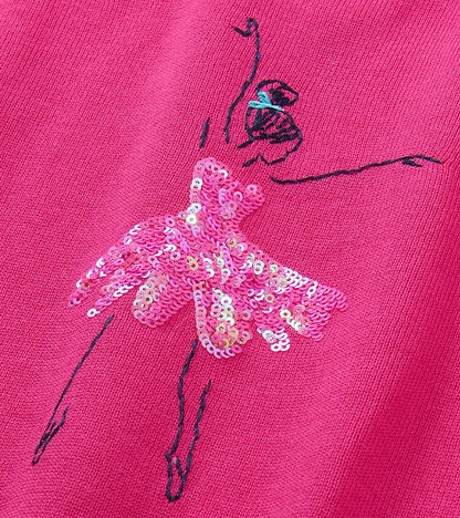Hatley: Sequin Ballerina Crew Neck Sweater