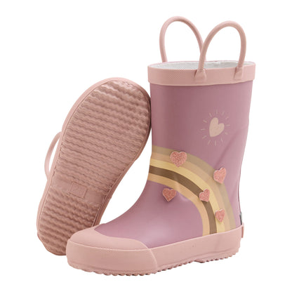 Wellies Rainbow w Badges- Celavi