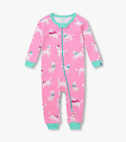 Hatley: Poodle Pups Cotton Rib Coverall