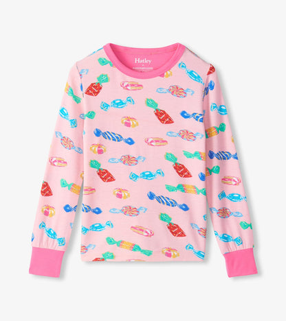 Hatley: Delicious Candies Bamboo Pajama Set