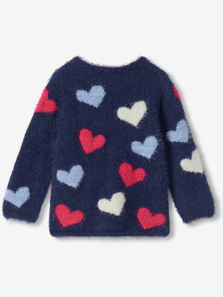 Hatley: Jumbo Hearts Everywhere Sweater