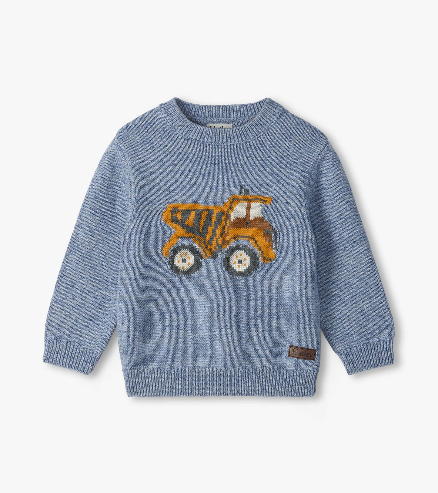 Hatley: Dump Truck Crew Neck Sweater