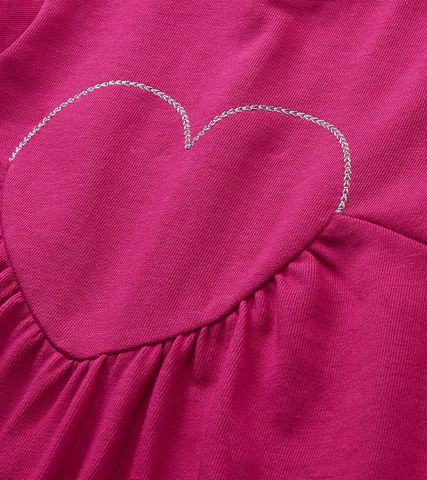 Hatley: Very Berry Heart Applique Dress