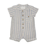 Striped SS Romper- Fixoni